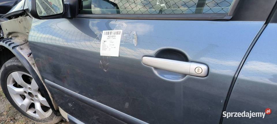 DRZWI LEWE PRZÓD PEUGEOT 307