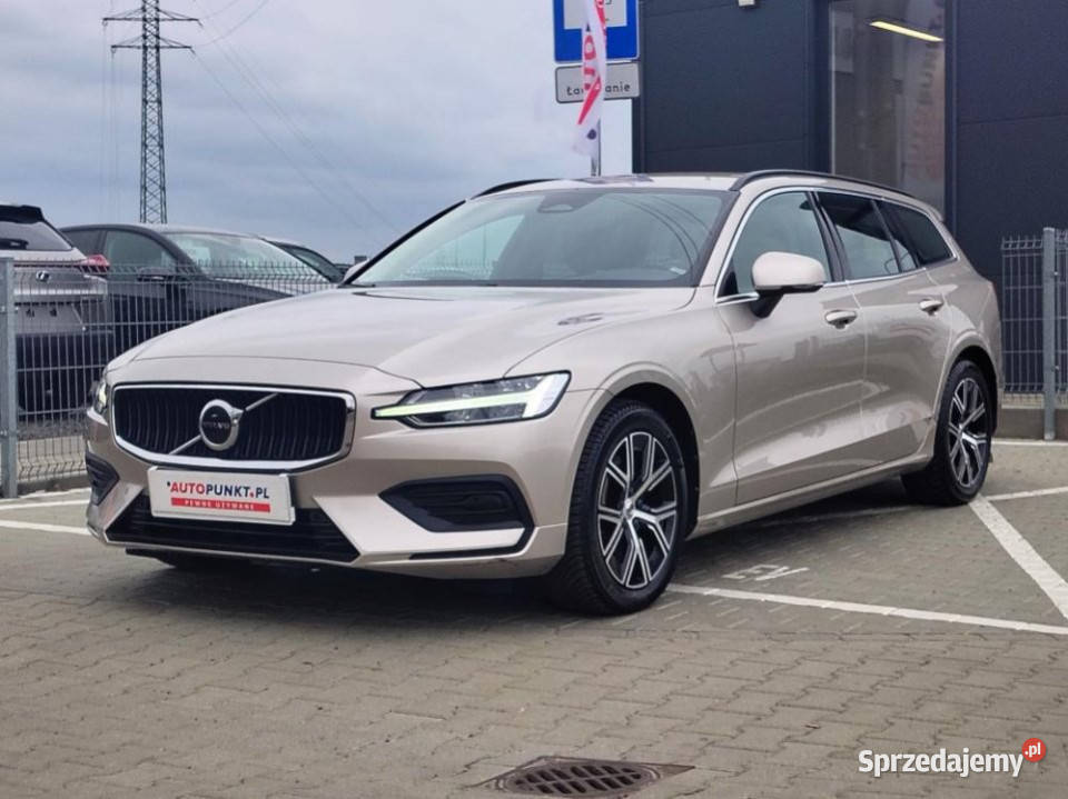 Volvo V60 2023r FV23 Automat Aktywny tempomat Poznań