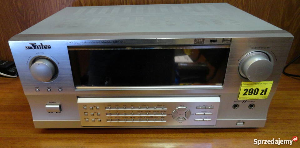 Mc Voice Amp510 51 TUNER USB KARAOKE Kościan