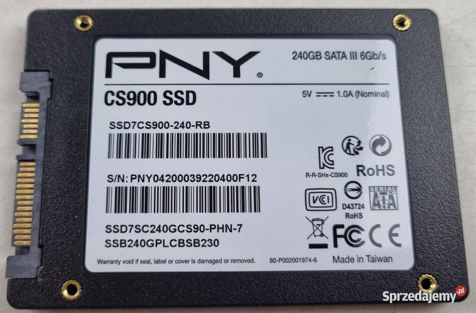 Dysk SSD 120GB 25 szybki bezgłośny do laptopa