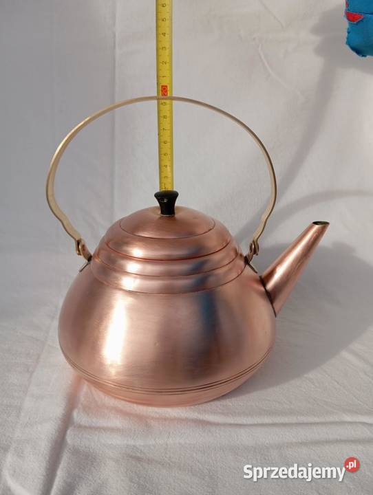 CZAJNIK IMBRYK MIEDZIANY STARY Niemodlin sprzedam