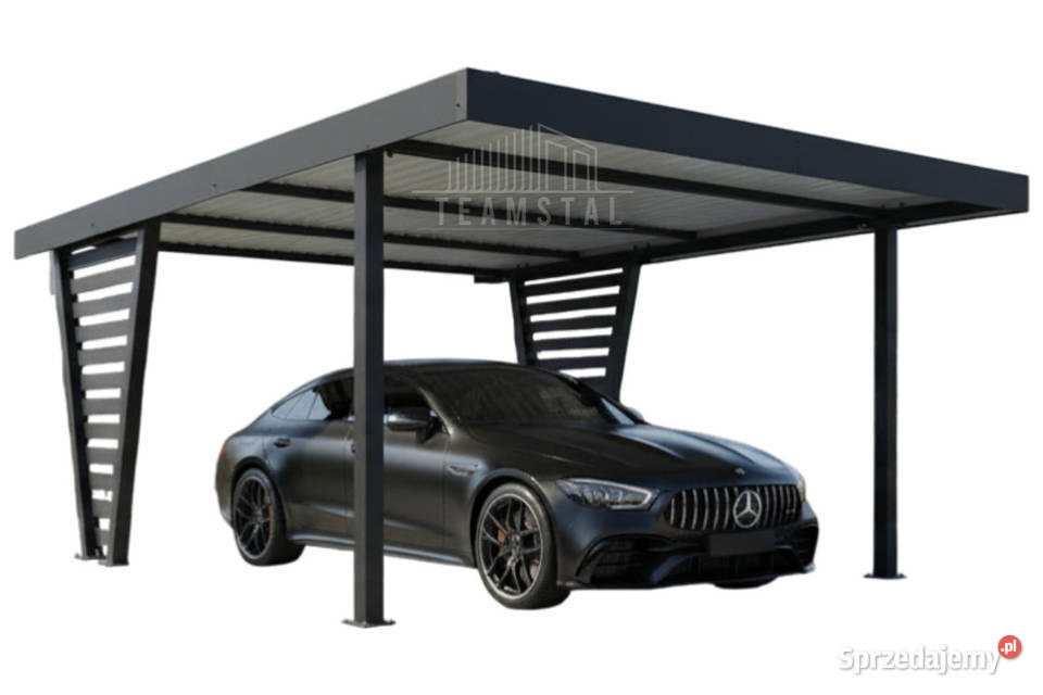 Carport V PREMIUM 5x45m Wypełnienie panelami 718zł/m2 Suwałki