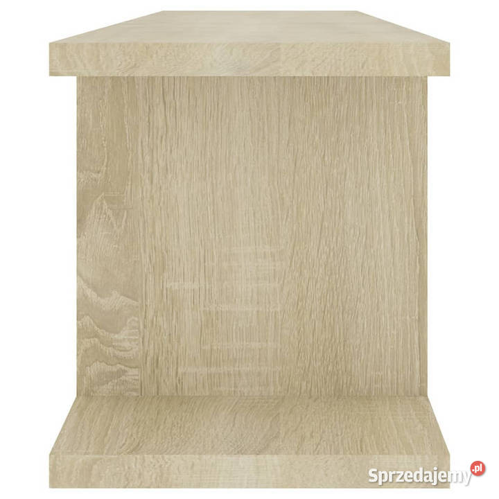 Półki ścienne 2 dąb sonoma 75x18x20 WM807190 mazowieckie Warszawa