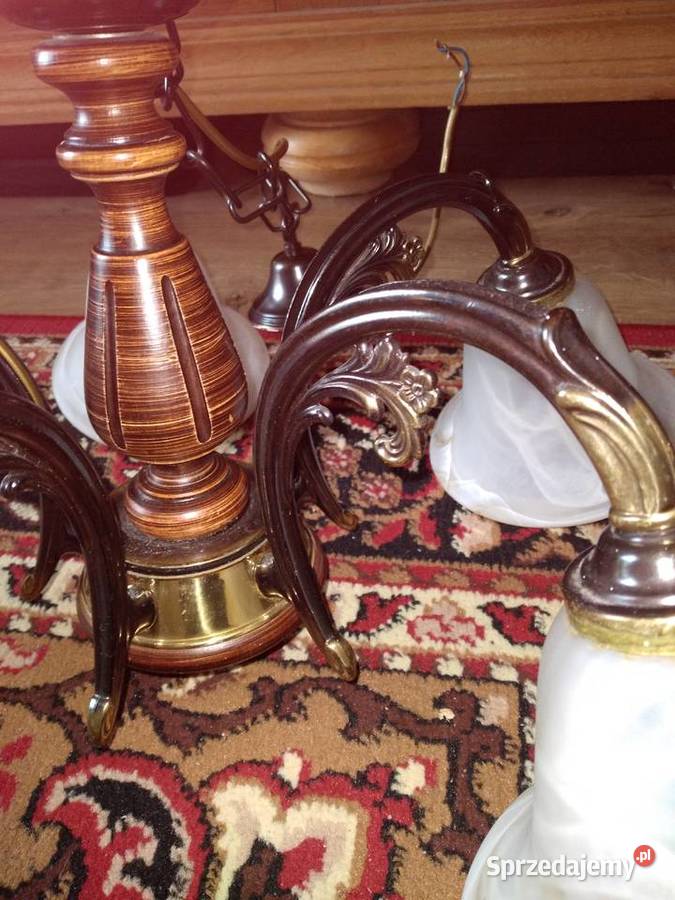 Żyrandol 5 cio ramienny sprzedam