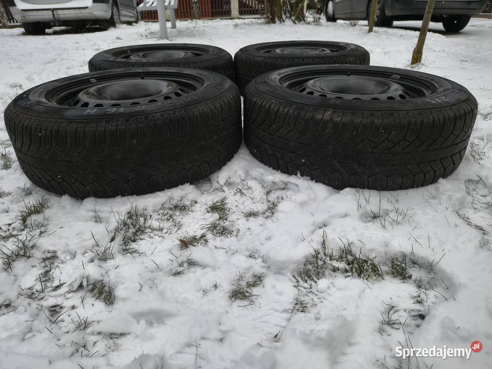 Felgi stalowe R16 Fiat 500X z oponami zimowymi podkarpackie Łańcut