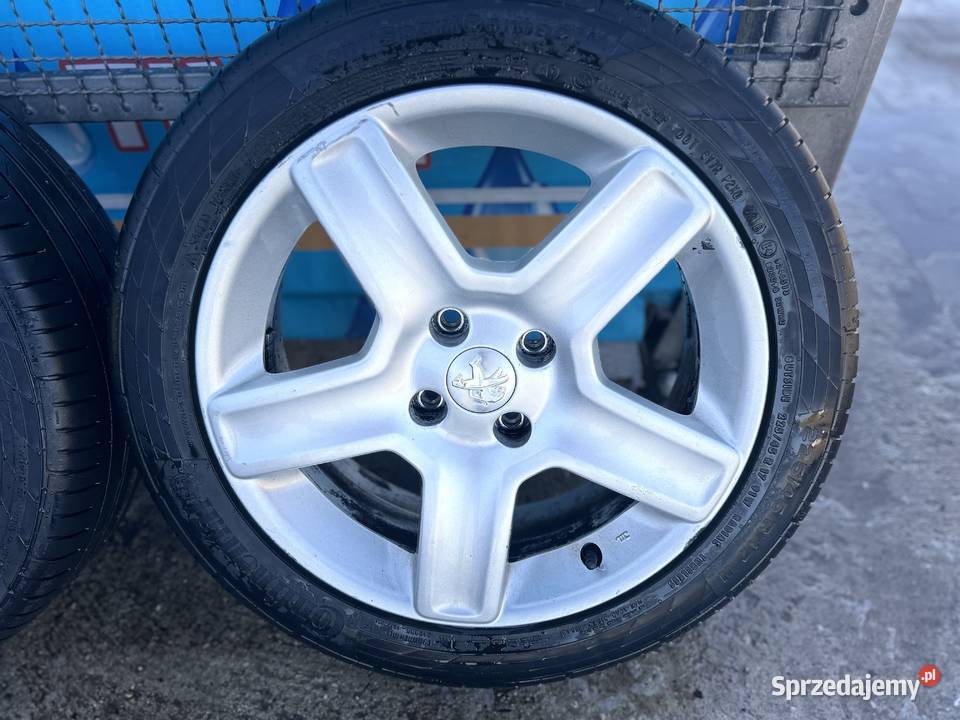 Sprzedam koła felgi peugeot Citroen 4x108 17 Samochodowe Konin