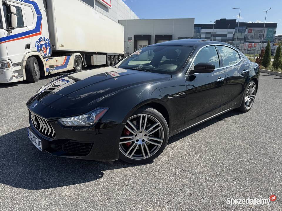 Maserati Ghibli 30 SQ4 430 Niski Przebieg Harman bluetooth Rzeszów sprzedam