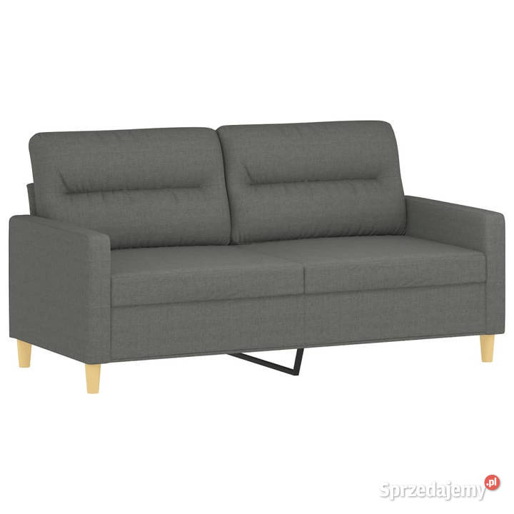 Sofa 2osobowa ciemnoszara 140 tapicerowana Warszawa