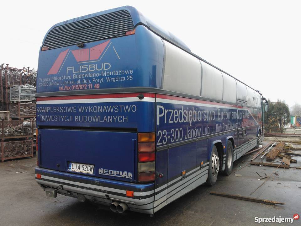 Neoplan N316 SHD pneumatyczne zawieszenie Janów Lubelski
