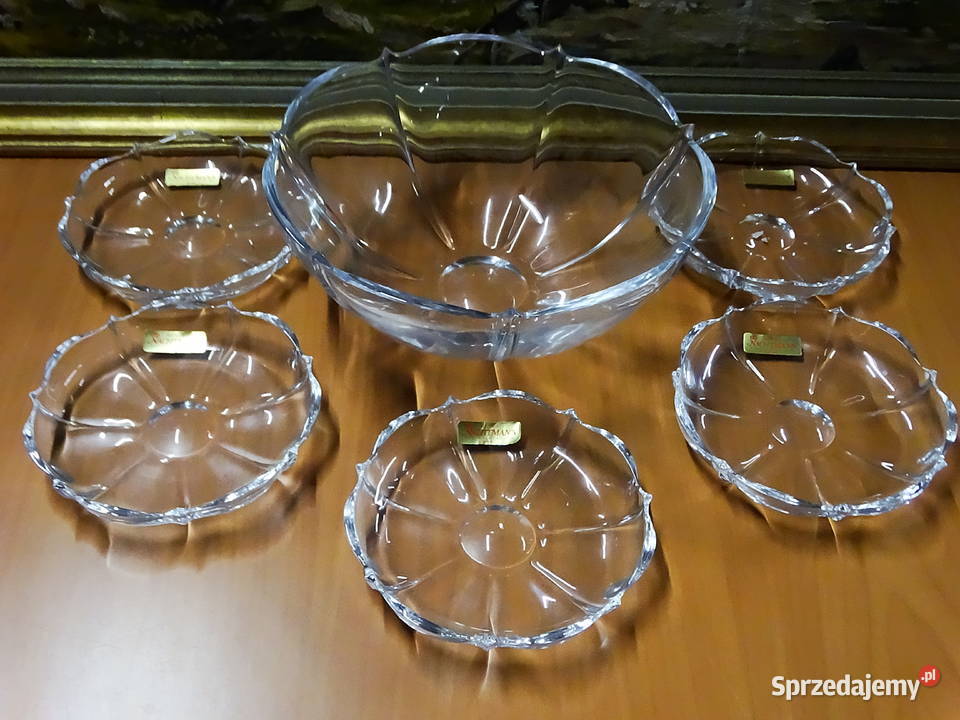 Zestaw kryształowych misek Nachtmann Biłgoraj