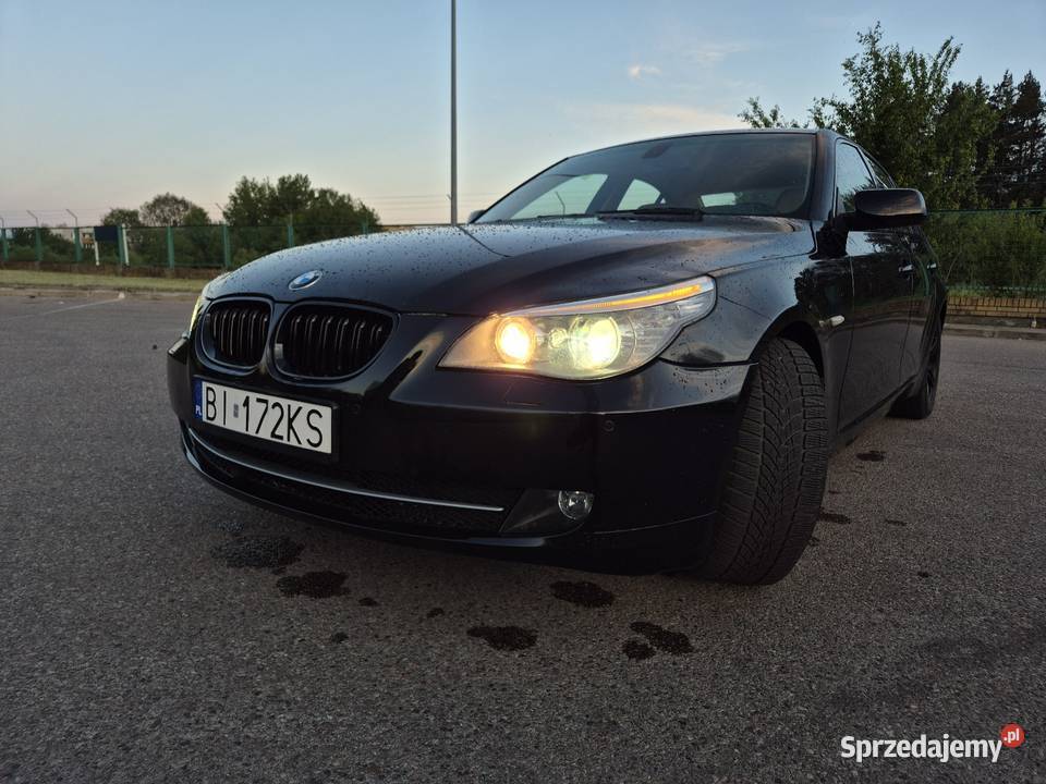 Ładne BMW Seria 5 E60 30D podlaskie Białystok