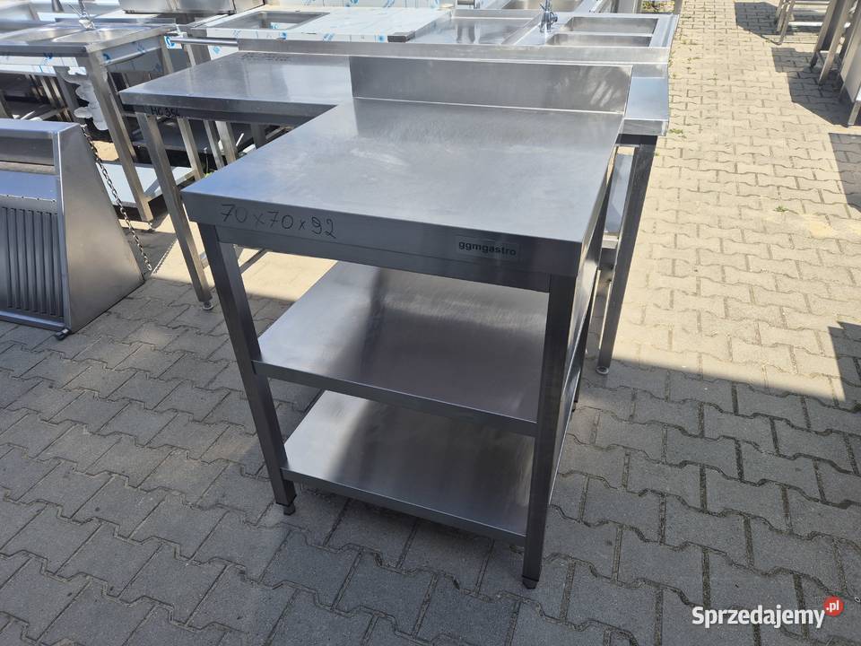 Stół Gastronomiczny Z 2 Półkami 707092 Ostrów Wielkopolski