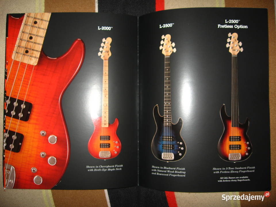 GL Guitars by Leo catalog katalog gitar Kępice