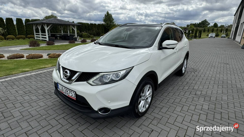 Nissan Qashqai Zarejestrowany Kamera 360 NAVI lubelskie Modliborzyce
