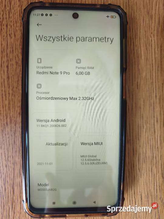 Redmi note 9 pro 6 128 zestaw Lublin