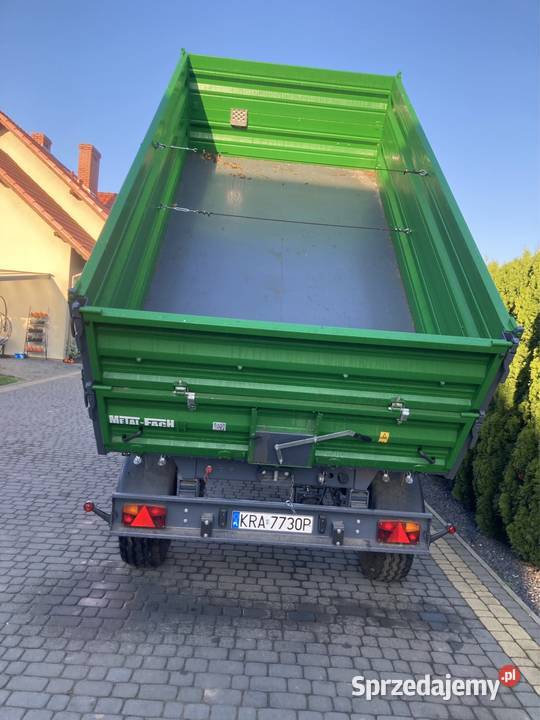 sprzedam przyczepę METALFACH T7101 6 TON Metal-Fach Przyczepy rolnicze małopolskie