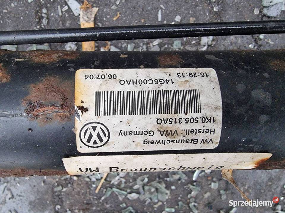 BELKA SANKI TYŁ VOLKSWAGEN TOURAN 1K0505315AQ kujawsko-pomorskie Lipno