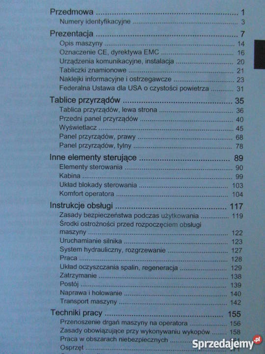 dtr INSTRUKCJA OBSŁUGI VOLVO EC 380 DNL i inne Szczecin