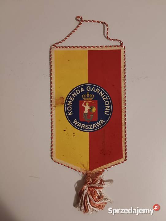 Proporczyk WP Komenda Garnizonu Warszawa WOW Kościan