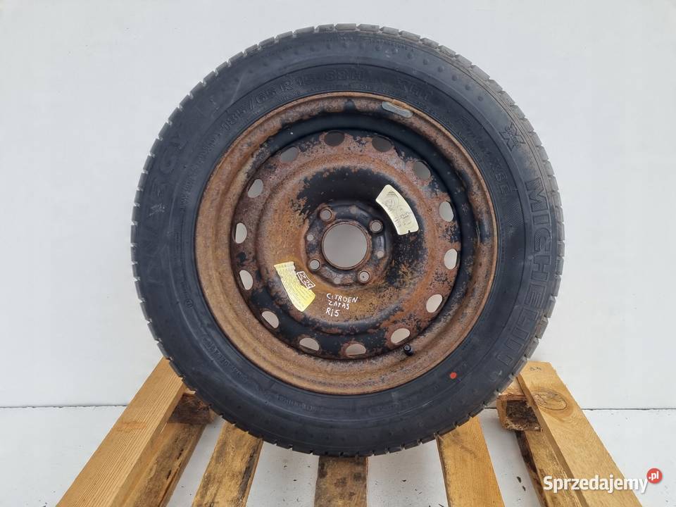 Peugeot Citroen KOŁO ZAPASOWE zapas 18565 R15 lubelskie Janów