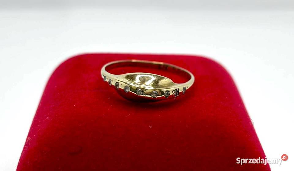 Złoty Pierścionek pr 585 18g R16 Elbląg