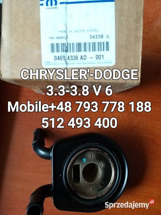 CHŁODNICZKA OLEJU SILNIKA CHRYSLER TCDODGE GC 33 Kawnice