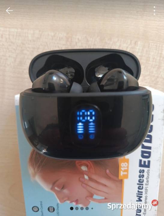 Nowe słuchawki bezprzewodowe ZZU T18 Bluetooth