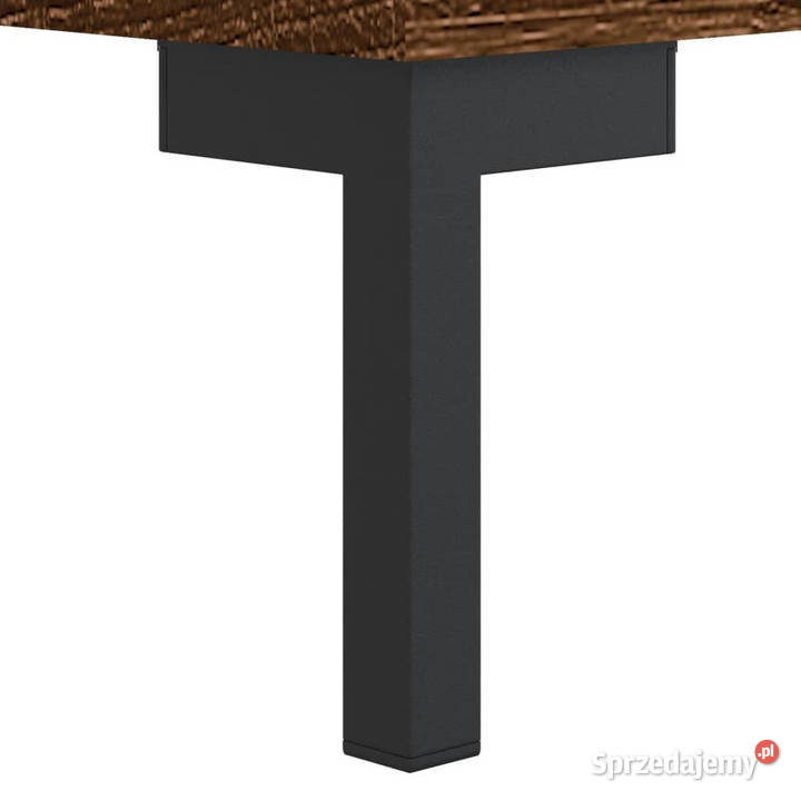 Szafka brązowy dąb 695x34x90 materiał