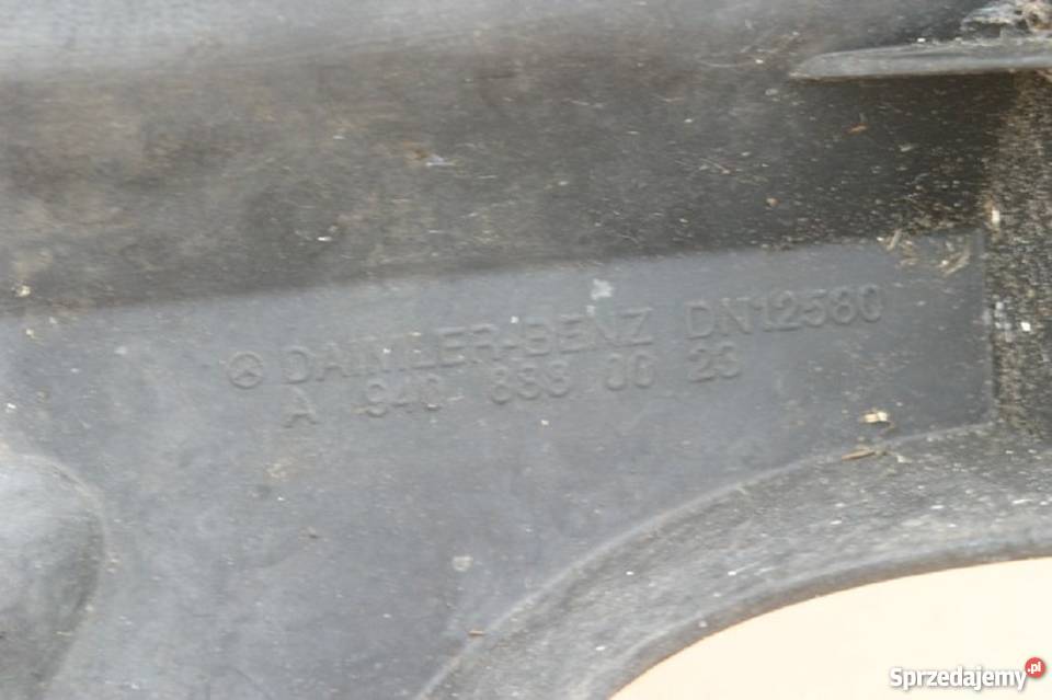 MERCEDES AXOR I MASKA GRILL ATRAPA CHŁODNICY Karoseria Karoseria Bieleń sprzedam