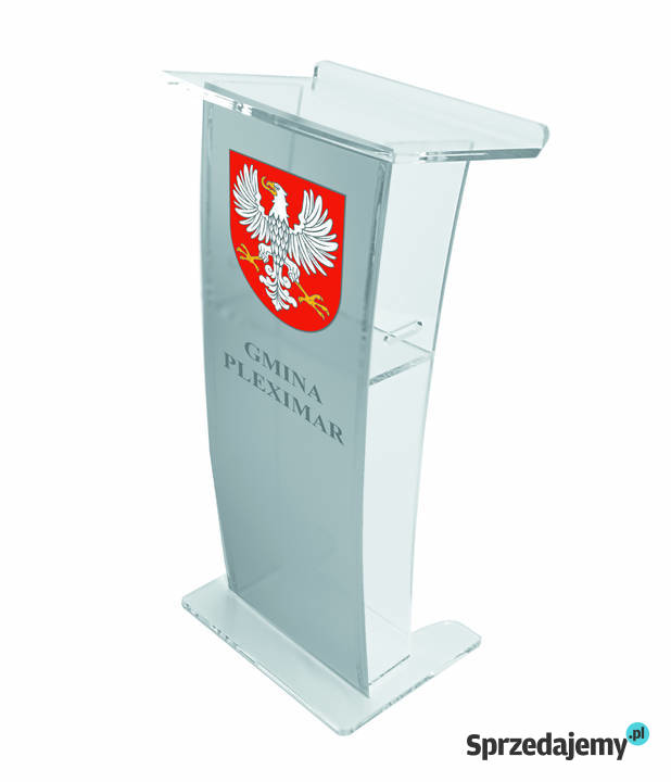Mównica konferencyjna z plexi ambona z pleksi Z Warszawa