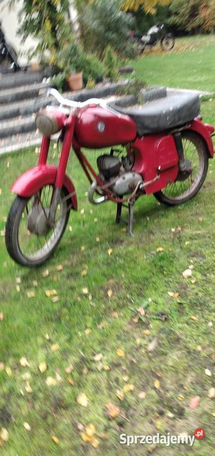 Danuvia 125 z 1960r dokumenty wsk shlmz nieuszkodzony