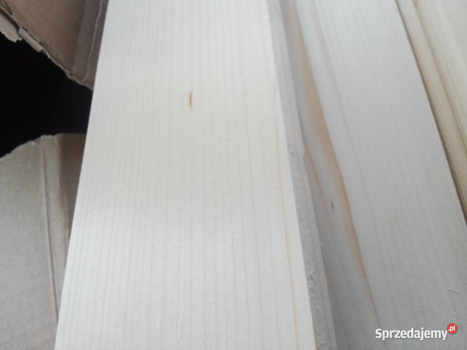120 deski heblowane naturalne drewniane