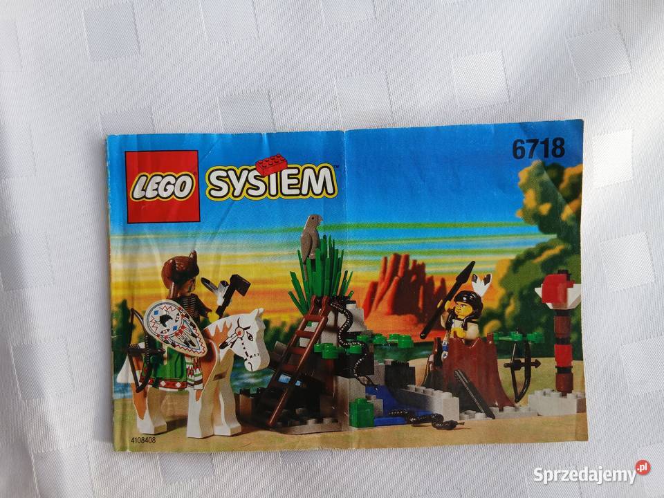 6718 LEGO Zestaw Kompletny Instrukcja Szaman Bielsko-Biała