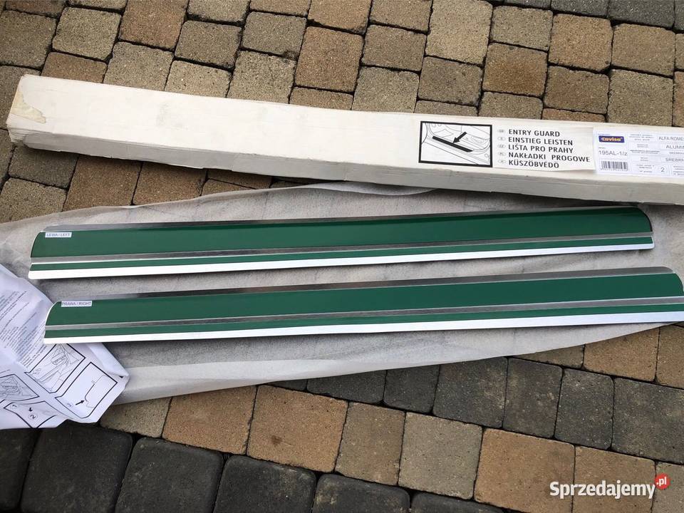 Listwy ozdobne progu Alfa romeo 147 nowe