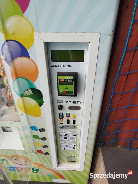 Automat Vendingowy do Balonów z Helem I am Happy Kościan sprzedam