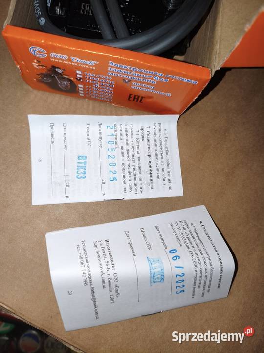 Aparat zapłonowy Sovek 612v K750 M72 Ural Dniepr Leszno