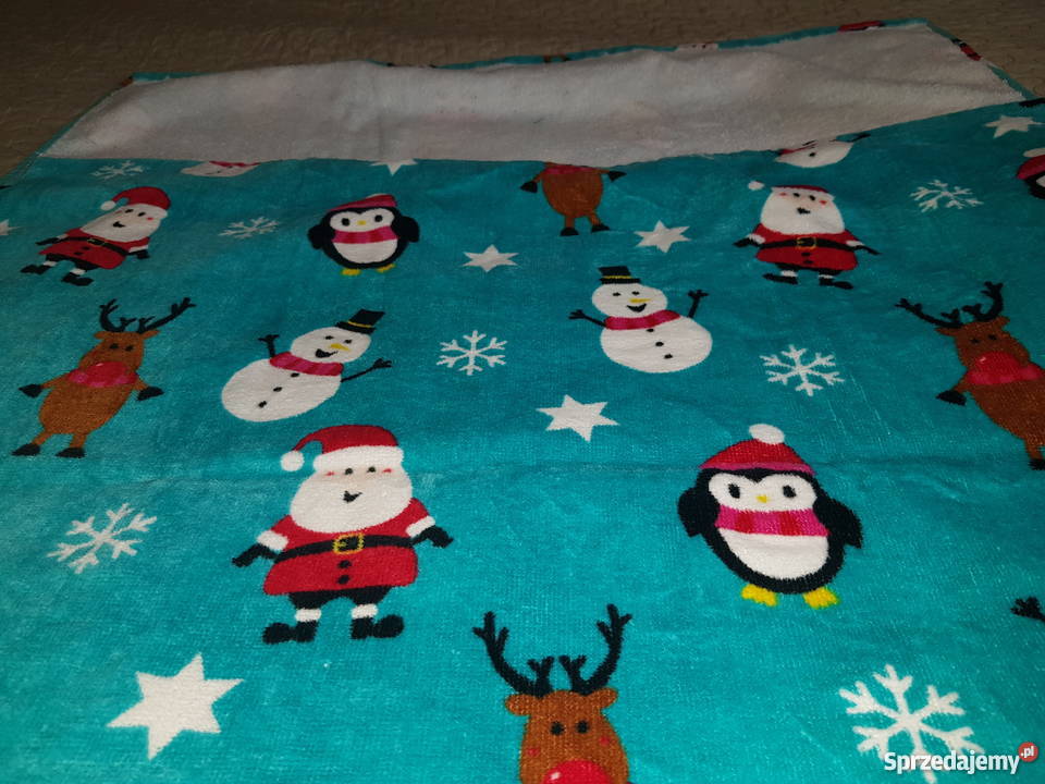 Nowy ręcznik kąpielowy motyw bożonarodzeniowy Warszawa sprzedam