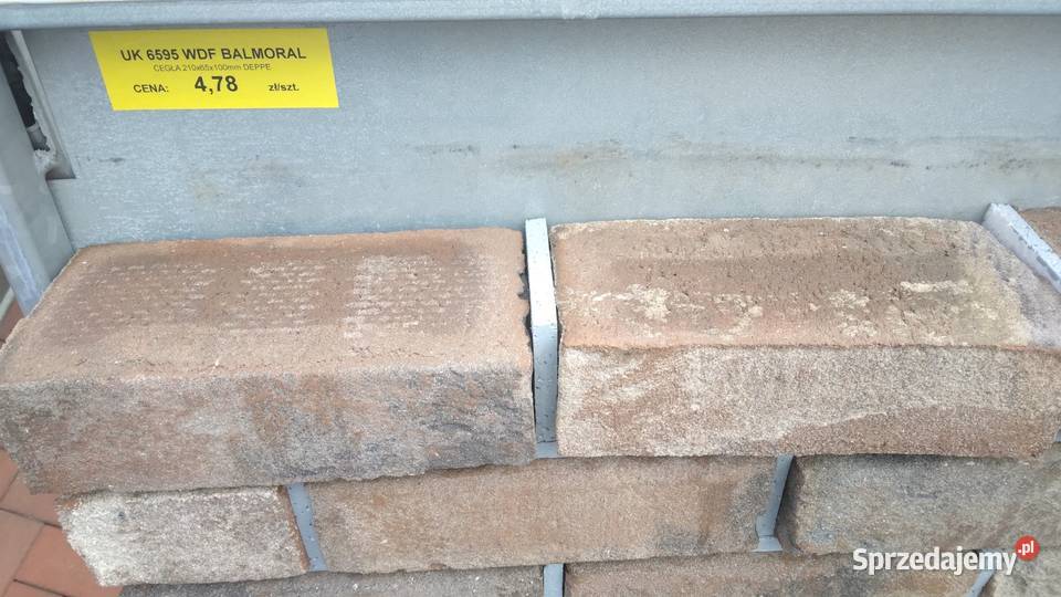 Cegła pełna brązowa UK6595 Balmoral ręcznie Cegły, bloczki i pustaki Baranowo
