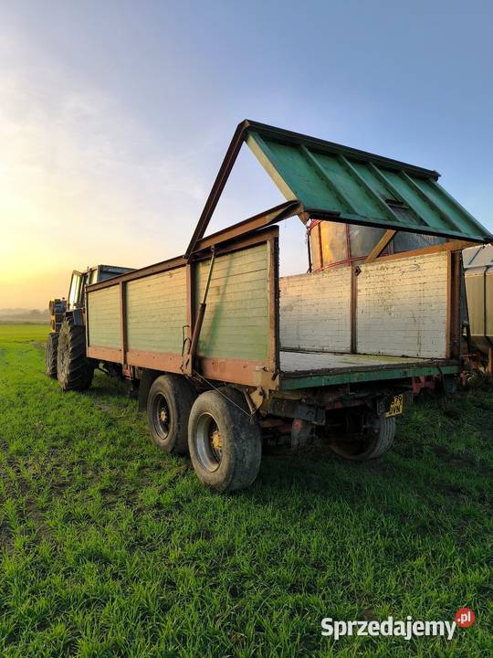 Przyczepa tandem do zboża 18t wywrotka sprzedam