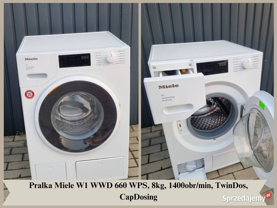Pralka Miele W1 WWD660 WPS 8 1400obrmin TwinDos wolnostojące Wrocław