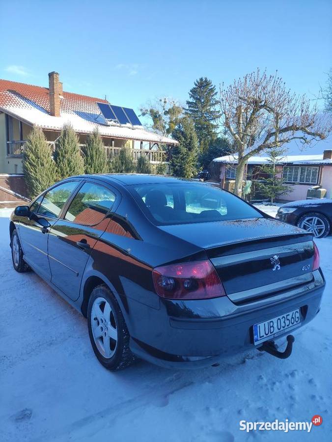 Peugeot 407 20 Benzyna 407 lubelskie Giełczew