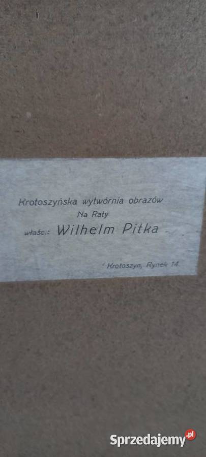 Tematyka myśliwska piękny obraz i inne rzeczy Kościan