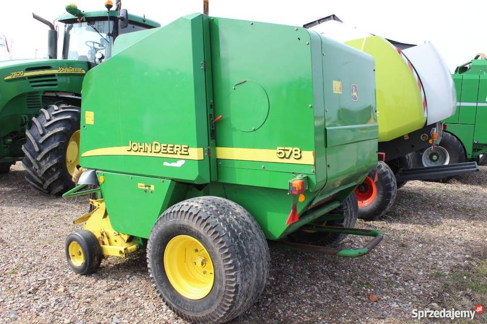 John Deere 578 575644 prasa rolująca podlaskie Sokoły