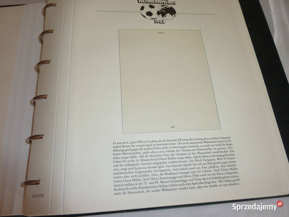 Albumy piłkarskie z olimpiad i mistrzostw cz1 Bukowno