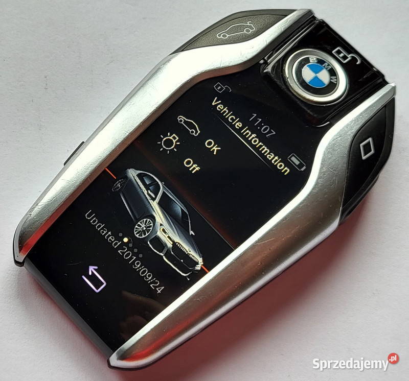 PILOT KLUCZYK BMW 7 G11 G12 DIGITAL DISPLAY osobowe wielkopolskie Poznań