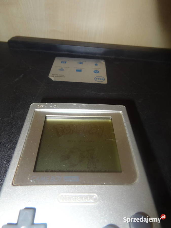 Konsola Nintendo Game Boy Pocket Silver MGB001 Game Boy Poznań