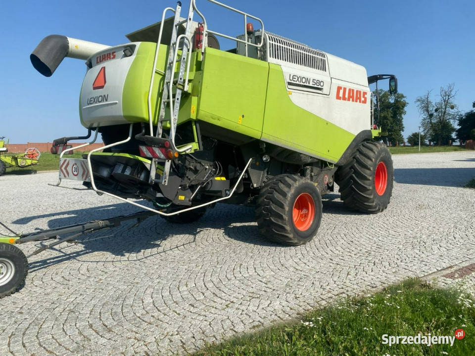 kombajny Claas kombajn CLAAS LEXION 580 Heder Głogówek