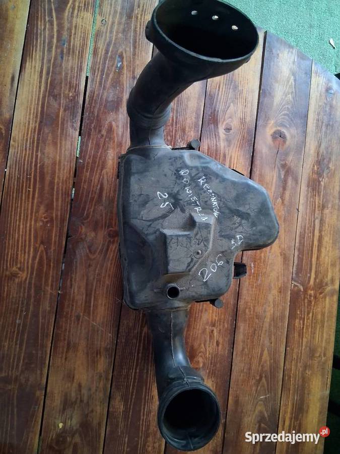 Rezonator powietrza peugeot 206 3d 9639215980 Pozostałe Mieleszyn