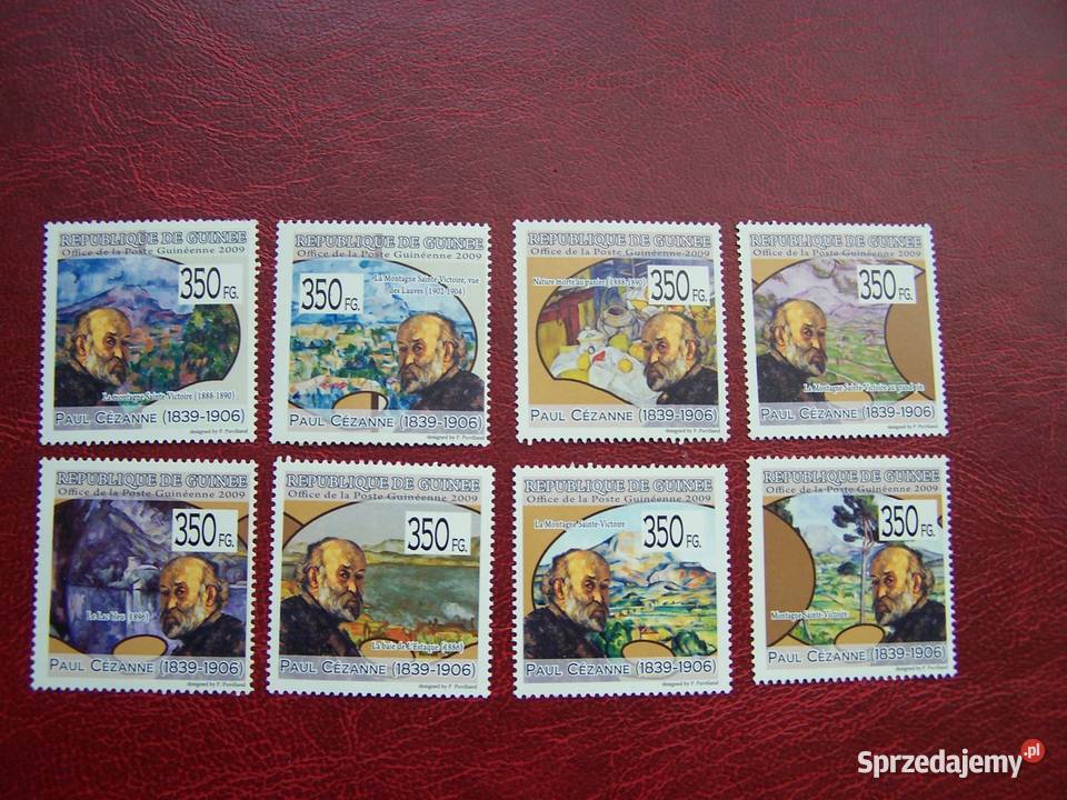 Gwinea 2009 MNH Sztuka Malarstwo Paul Cezanne Filatelistyka
