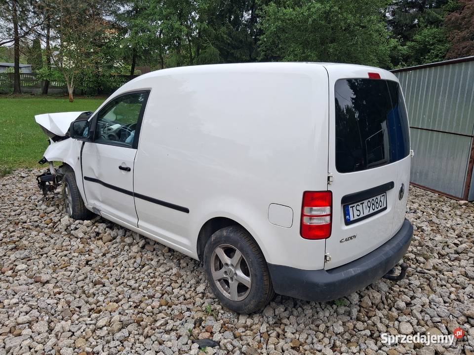 VW Caddy 16 TDI Ciężarowy Rozbity 1598cm3 Starachowice